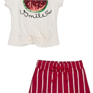 CONJUNTO MC BLUSA J3253 SHORTS J3254 MENINA MOMI J3325