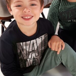 Conjunto Natureza Com Calça 100% Algodão