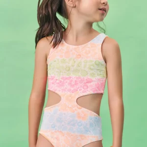 Maiô Reversível Em Malha Uv 50+