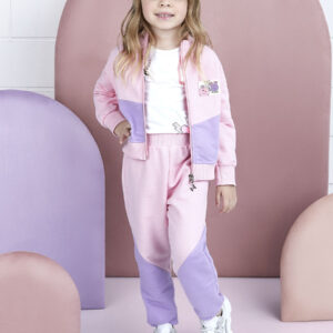 Conjunto De Casaco E Calça Momi Em Moleton 100% Algodão