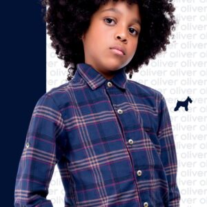 Camisa Xadrez Infantil Menino 100% Algodão