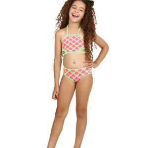 Biquini Cropped Julia Melancia Siri Com Proteção UV 50