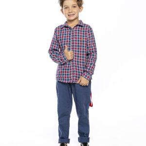 Camisa Xadrez Infantil Menino