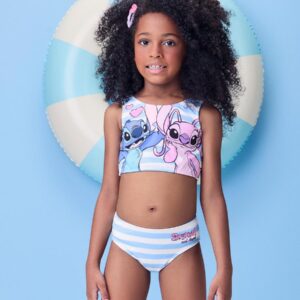Biquíni Listrado Stitch Angel UV 50+